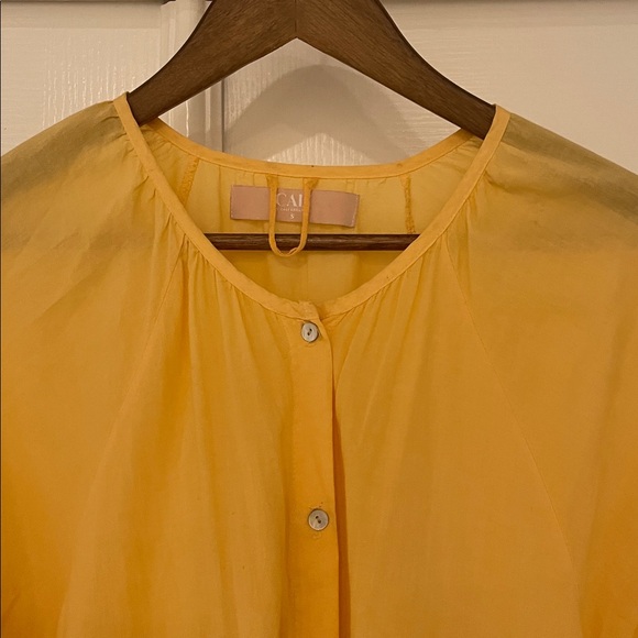 Cali Dreaming 100% Cotton Maxi Dress with Long Sleeves, Size small - Picture 2 of 4